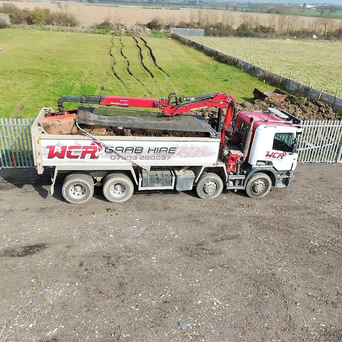 WCR Grab Hire — real grab lorry, muck away and aggregate work in Essex & London